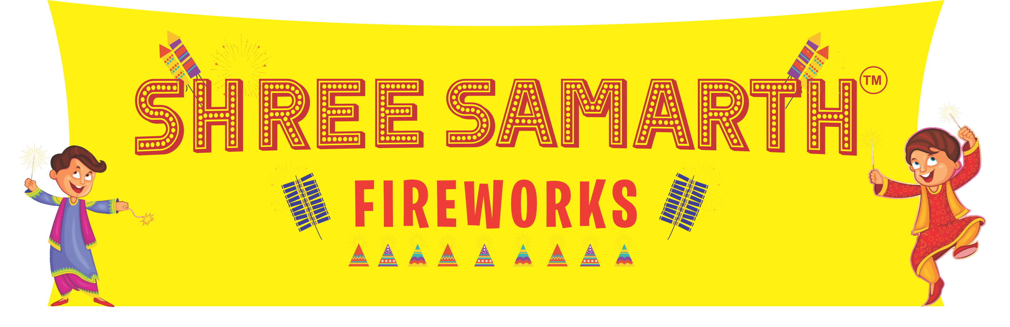 Shree Samarth Fireworks Logo
